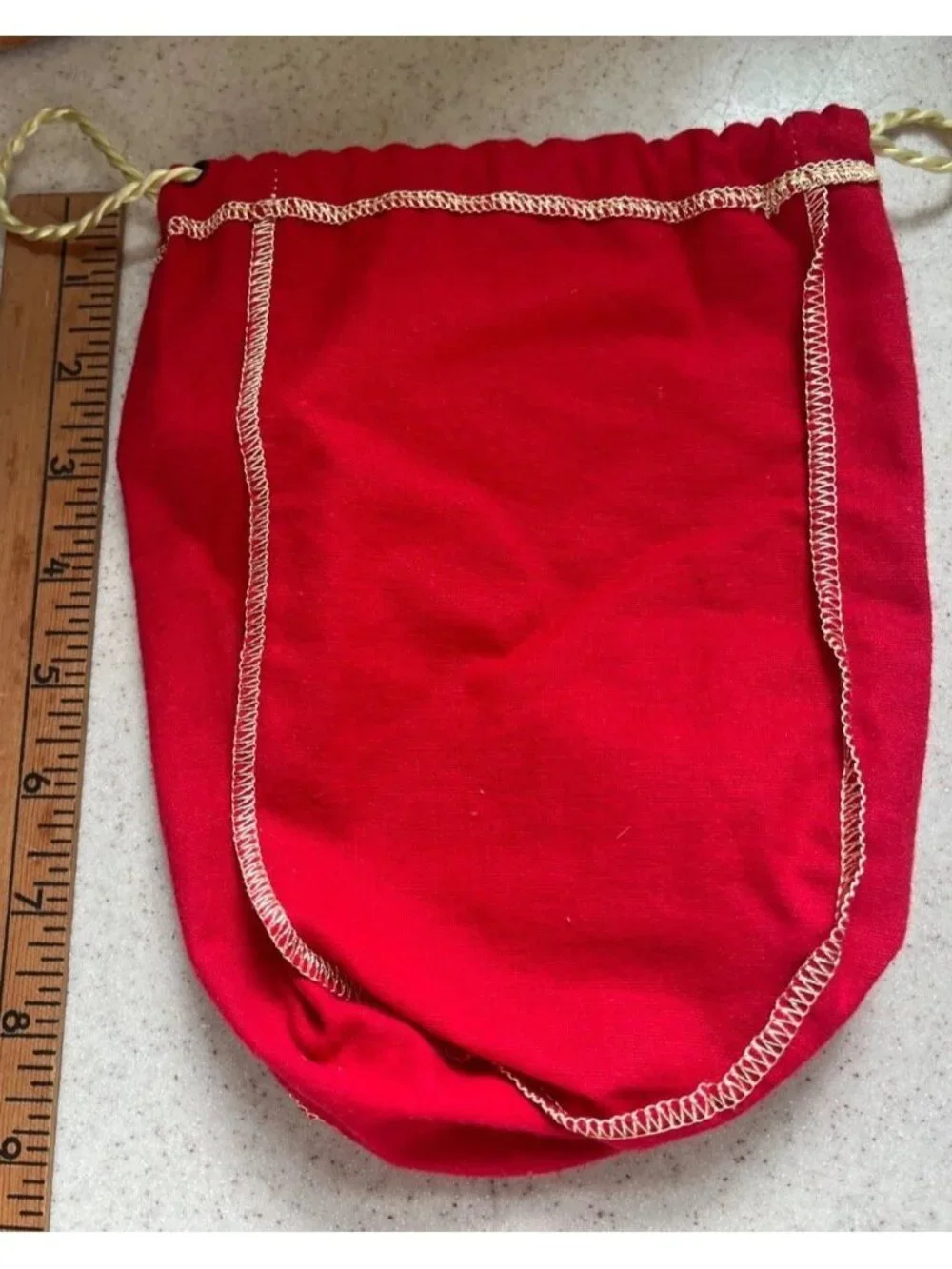 Rare CHICAGO BLACKHAWKS LOGO CROWN ROYAL BAG Drawstring 9